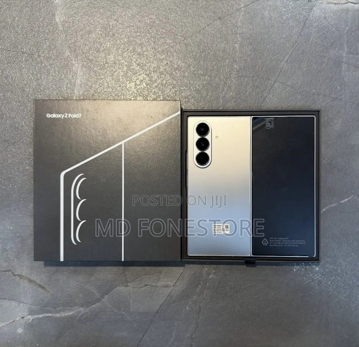 New Samsung Galaxy Z Fold7 256 GB Silver