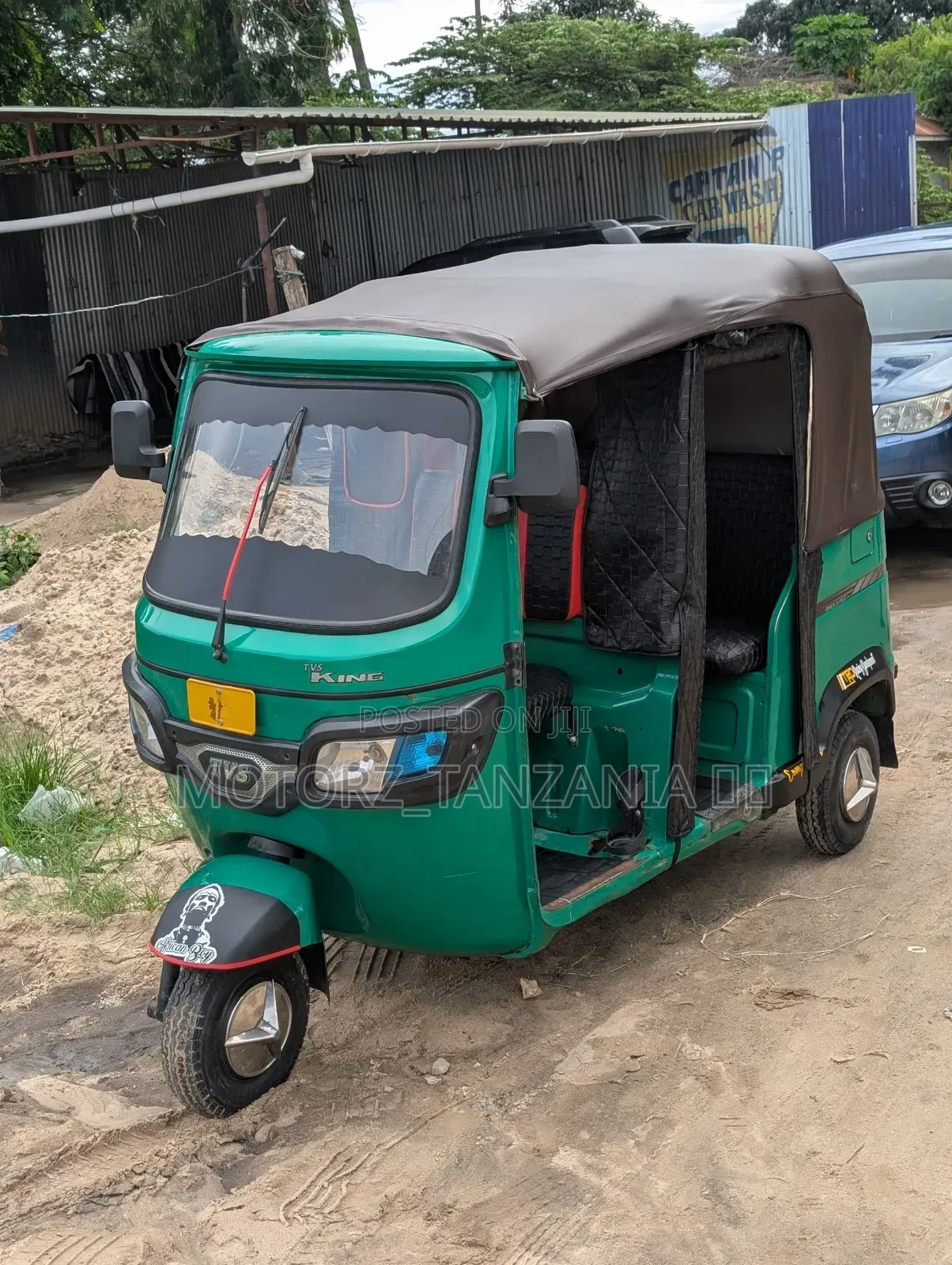 TVS King Deluxe Plus iTouch Start 2025 Green