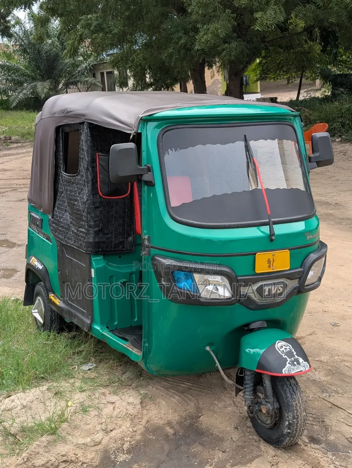 TVS King Deluxe Plus iTouch Start 2025 Green