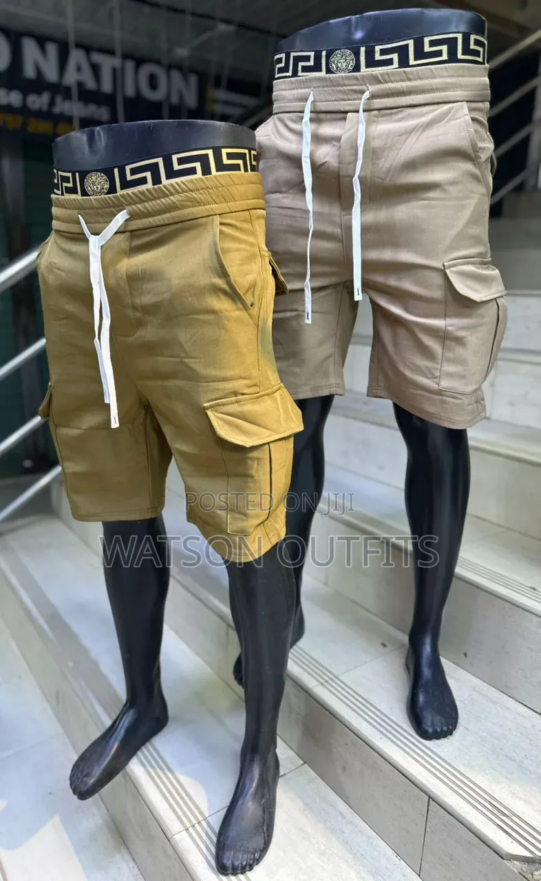 Men's Shorts or Short Cargo Pants or Trousers Materials Smart