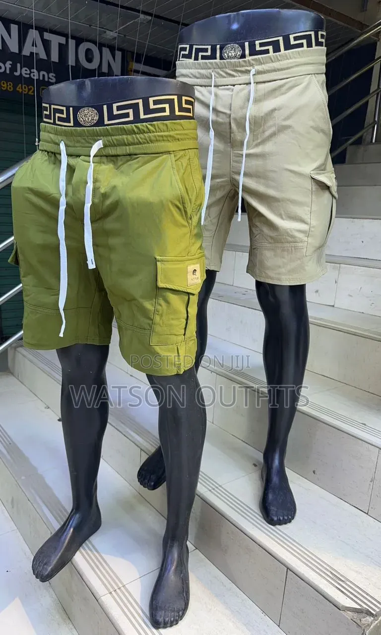 Men's Shorts or Short Cargo Pants or Trousers Materials Smart