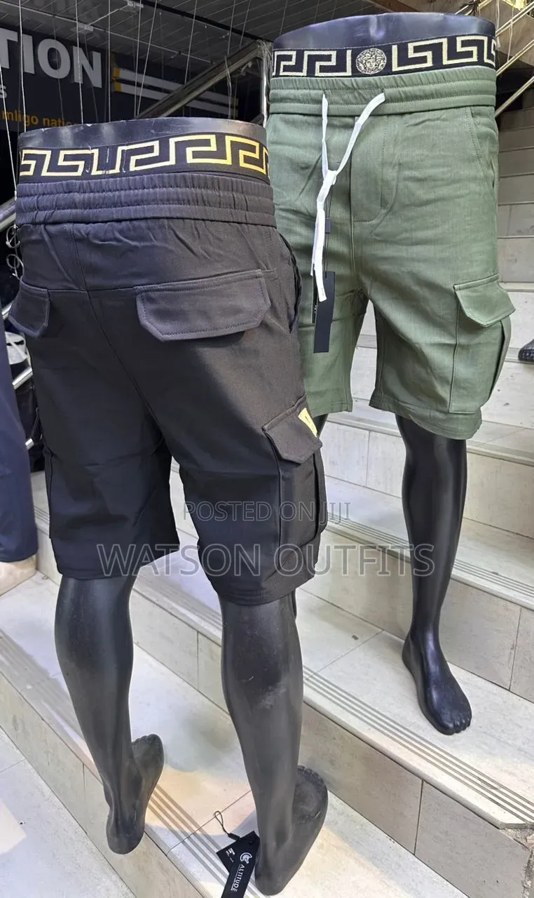 Men's Shorts or Short Cargo Pants or Trousers Materials Smart