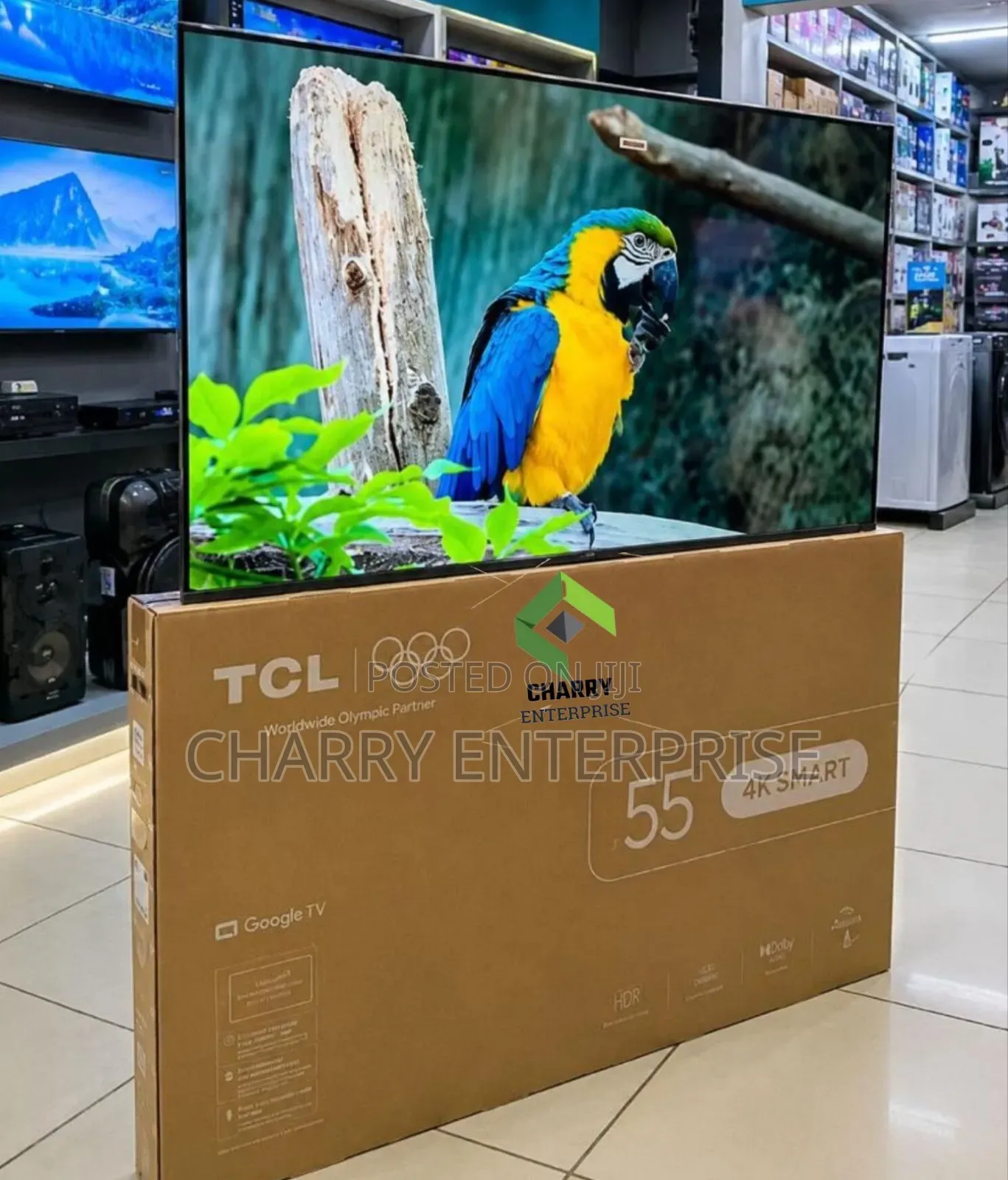TCL Smart Tv 55 Inch 55v6
Google Tv 
Best Display