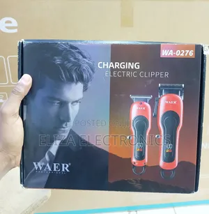 Waer Professional Hair Clipper and Trimmer Set (Model Wa-0276)