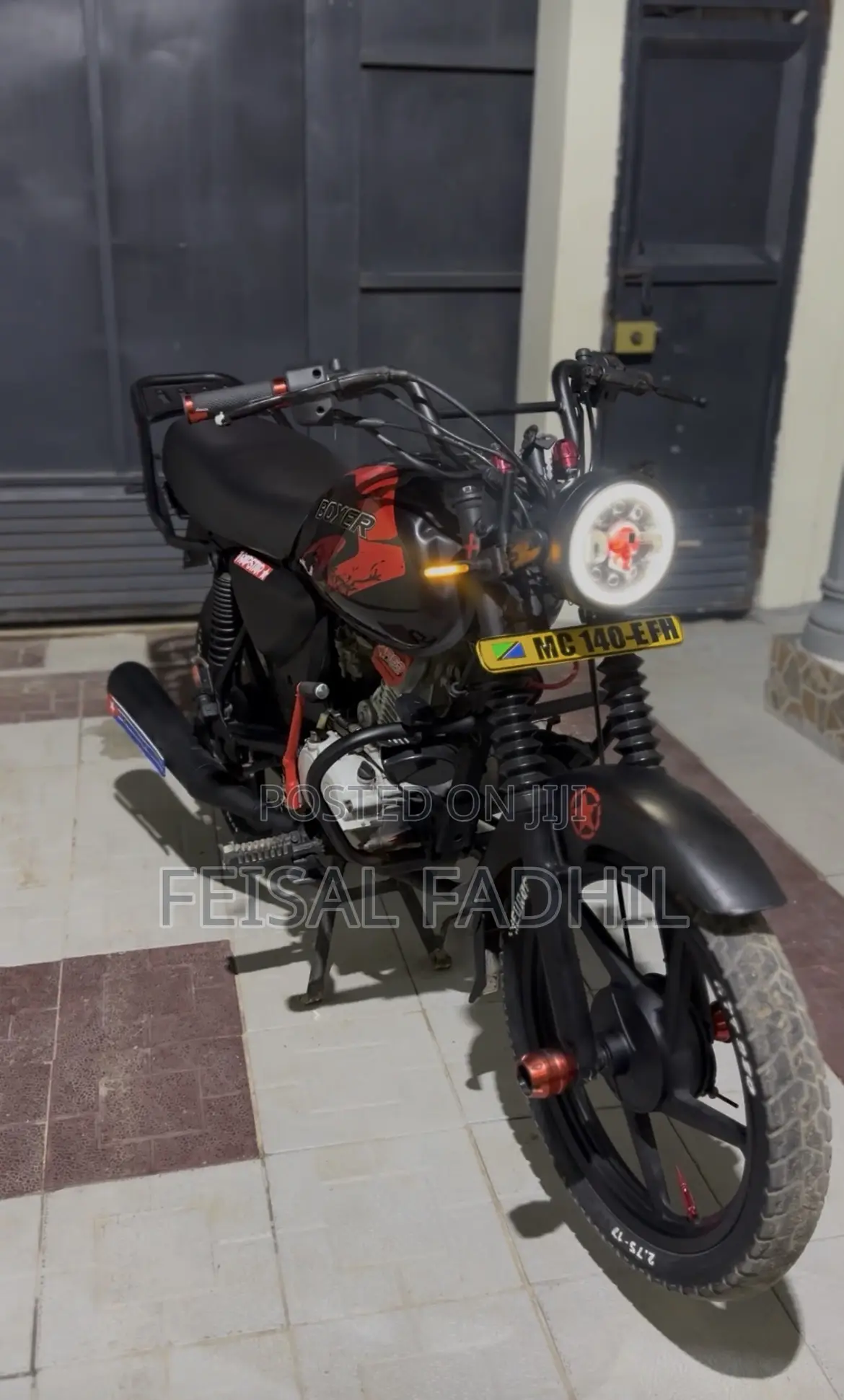 Bajaj Boxer X125 2023 Black