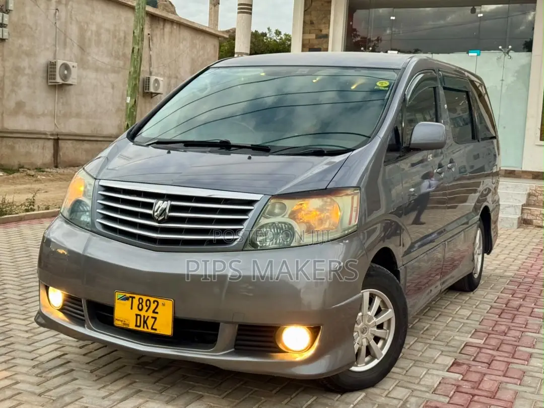 Toyota Alphard 2004 Gray
