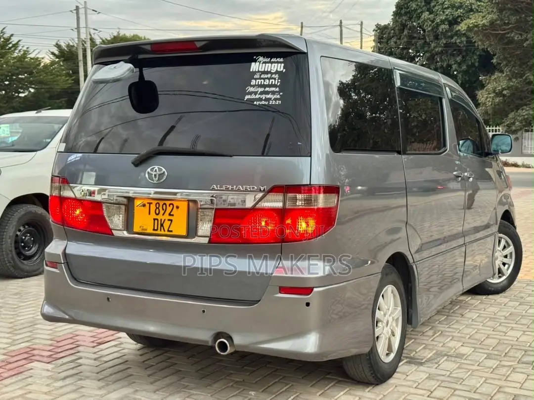 Toyota Alphard 2004 Gray