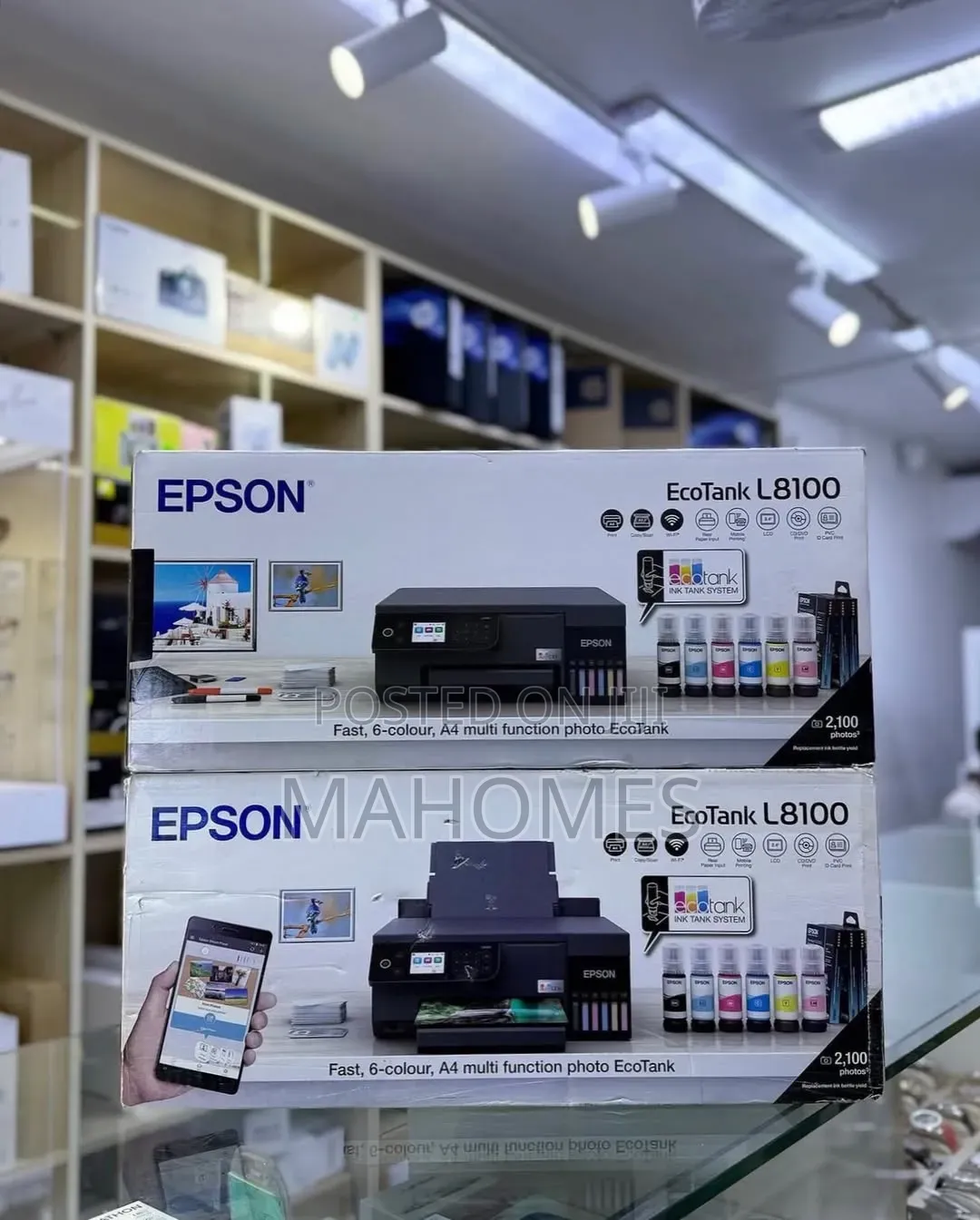 Epson Eco Tank L-8100 (Wireless All-in-One Photo Printer