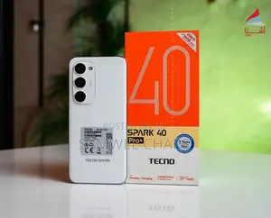 New Tecno Spark 40 Pro+ 256 GB White