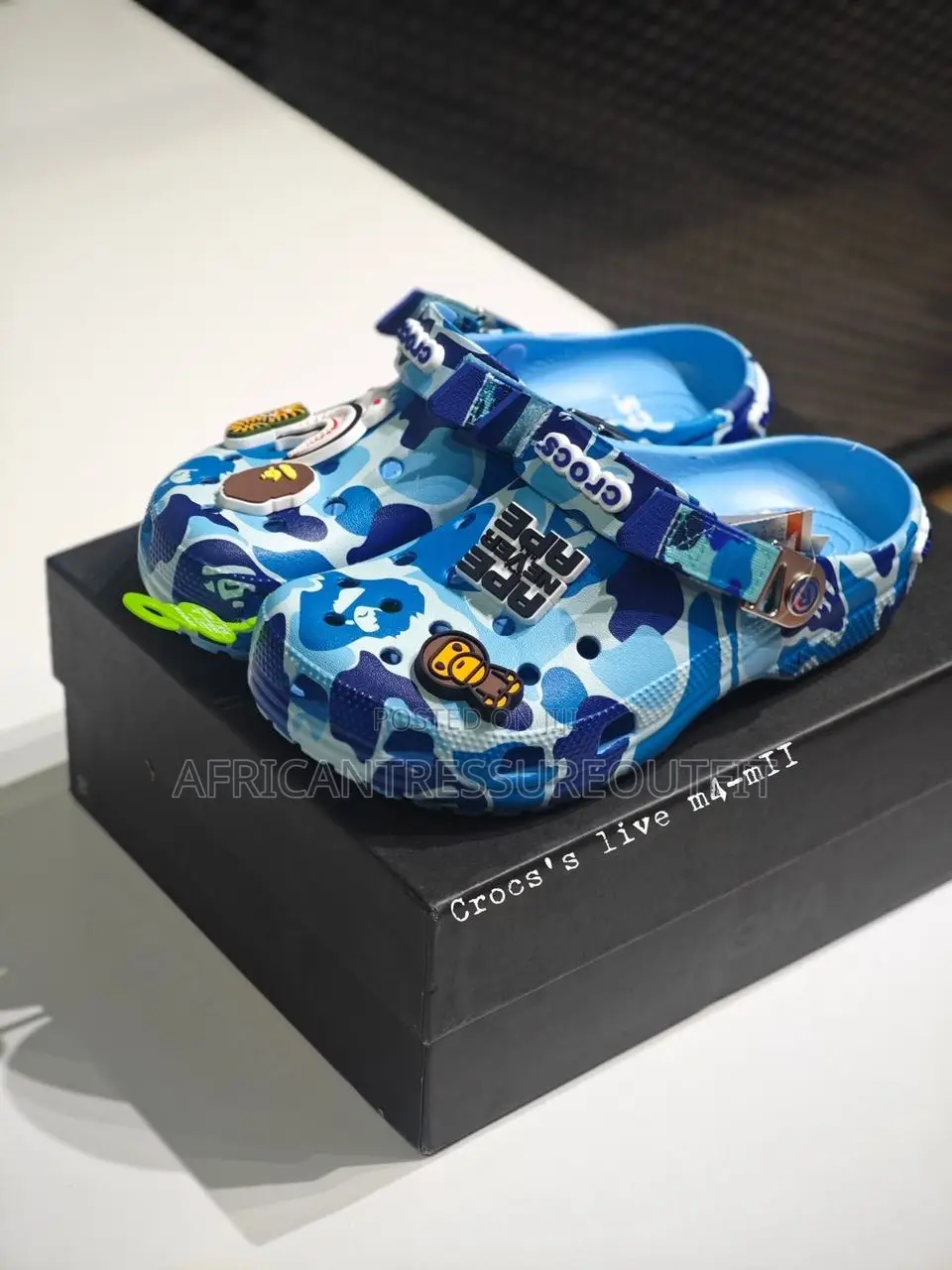 Crocs With Bathin Ape Clogs Collection Available