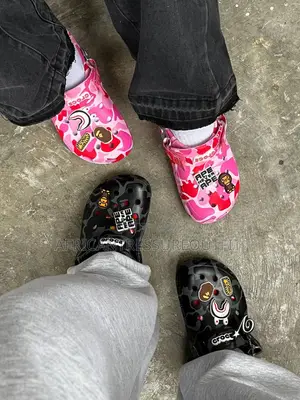 Crocs With Bathin Ape Clogs Collection Available