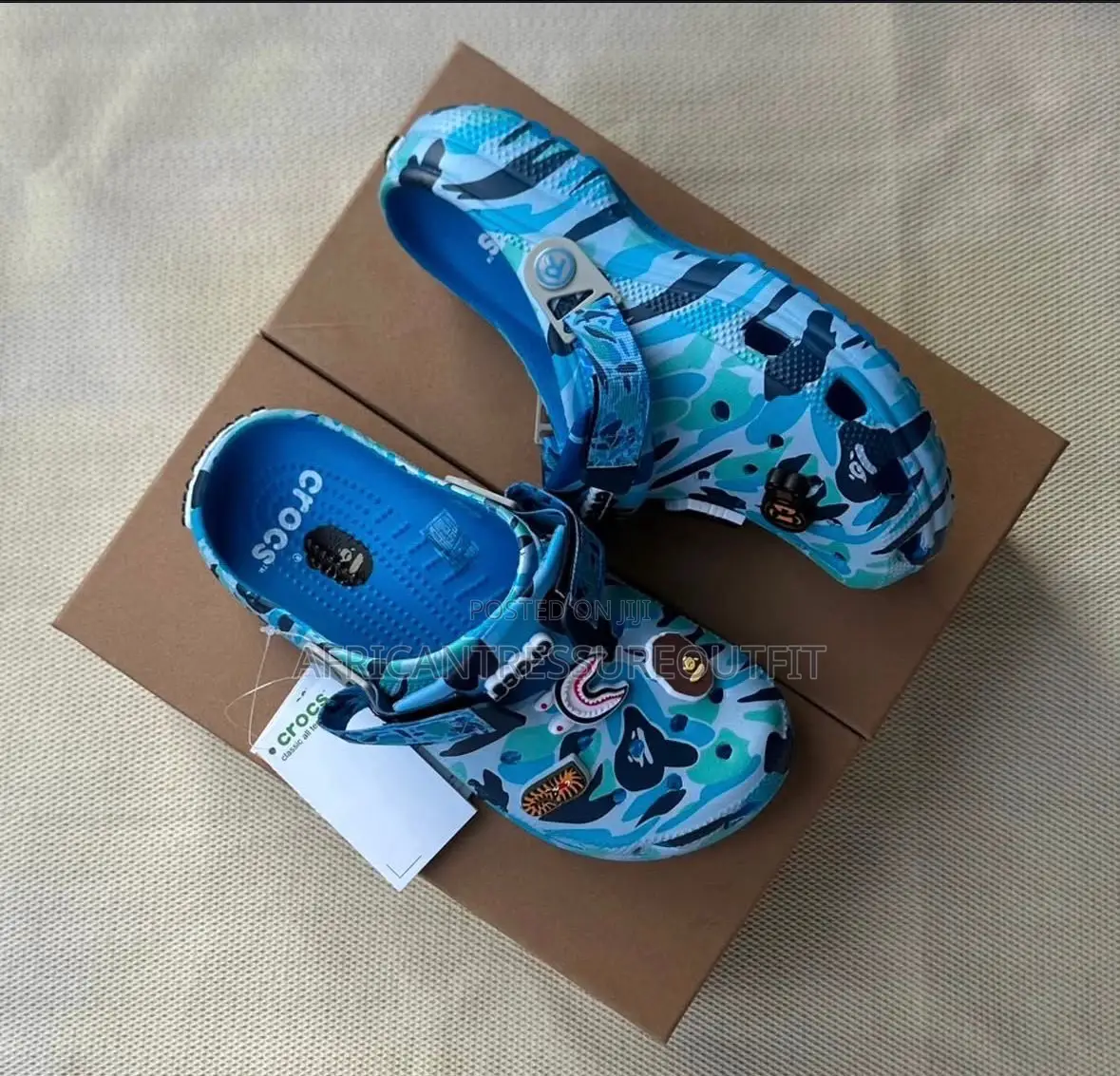 Crocs With Bathin Ape Clogs Collection Available