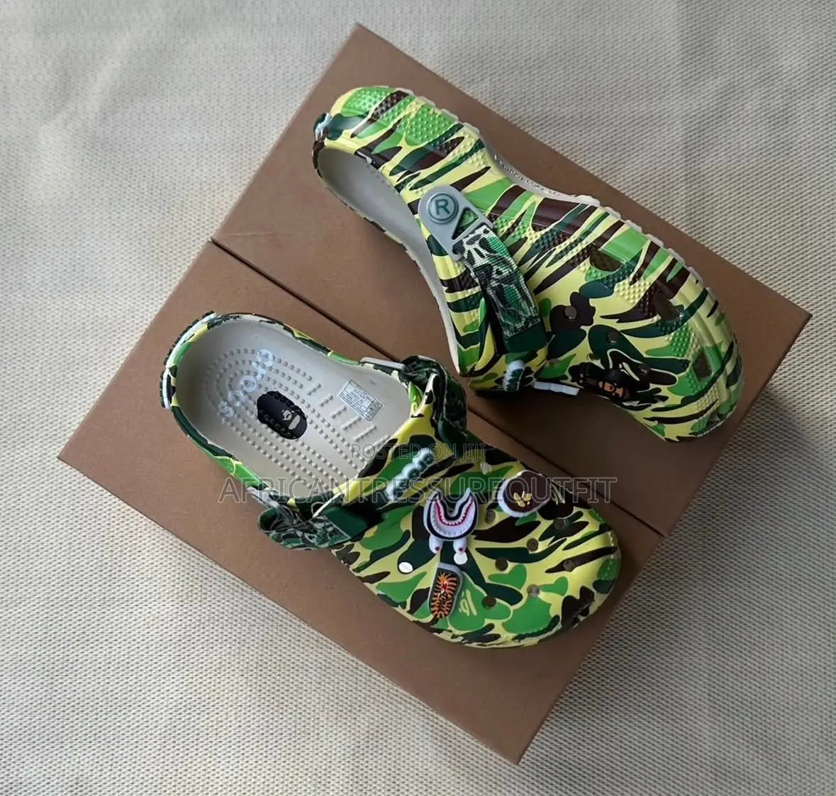 Crocs With Bathin Ape Clogs Collection Available