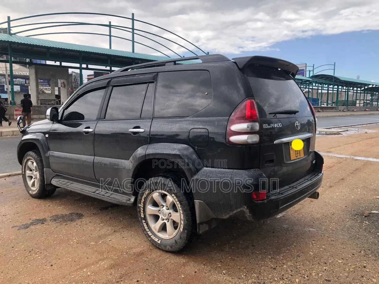 Toyota Land Cruiser Prado 2008 Black