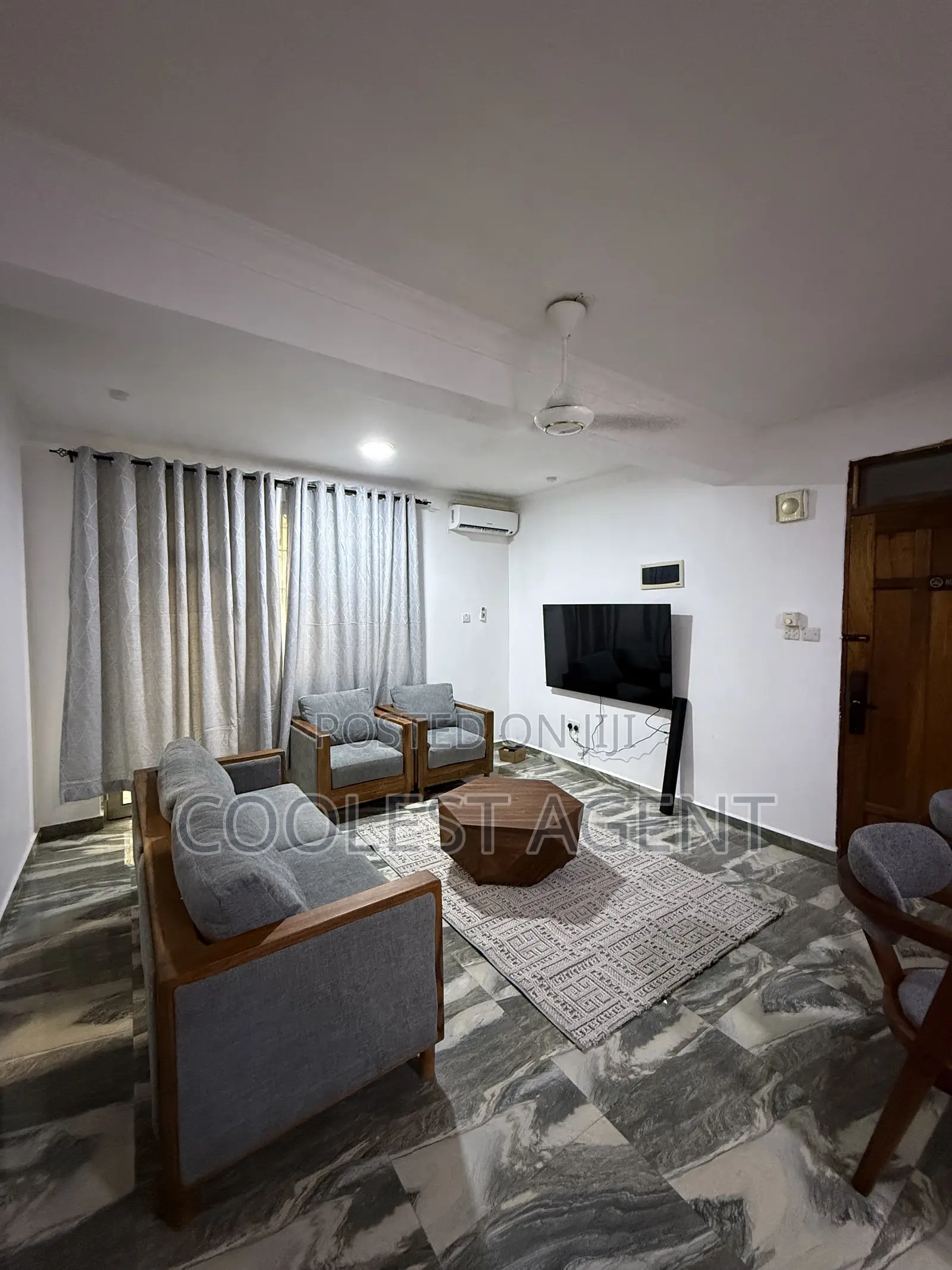Furnished 3bdrm Apartment in Coolest Estate for rent