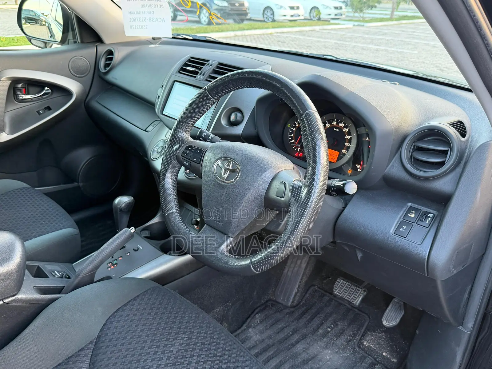 Toyota Vanguard 2012 Black