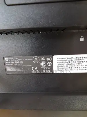 Hp E27m~ 27 Inch Frameless Monitor