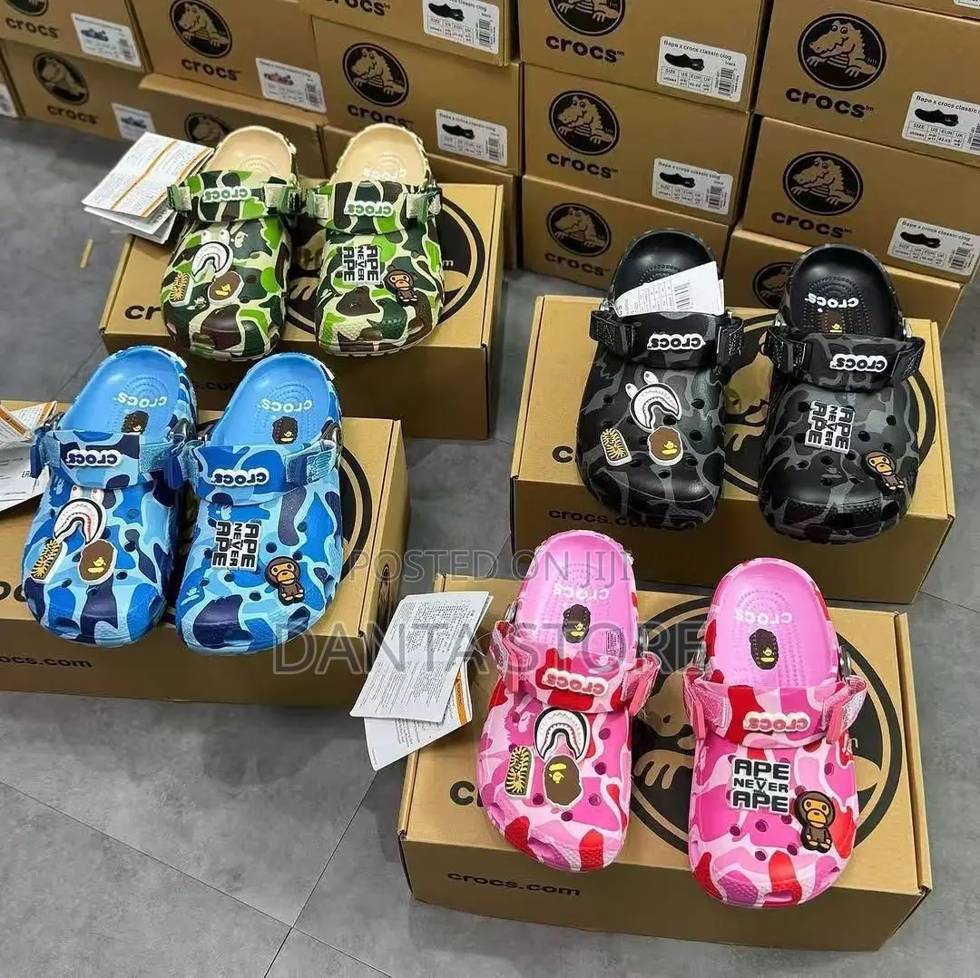 Bape Crocs for Men’S