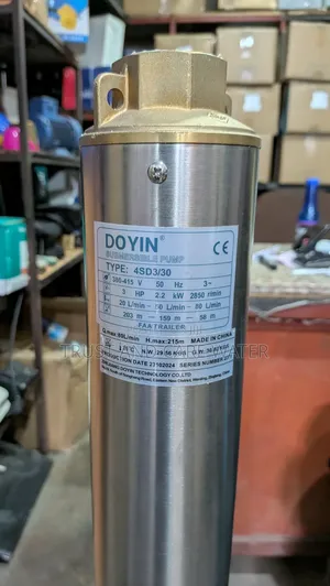 Doyin Submersible Pump 3hp 3phase