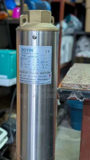 Doyin Submersible Pump 3hp Singla Phase