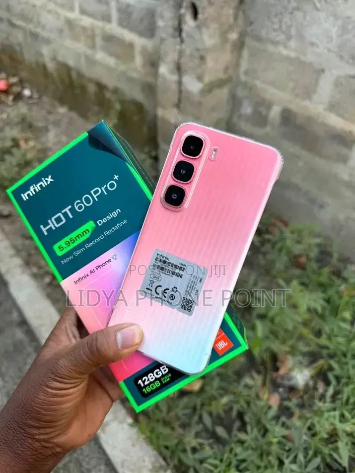 New Infinix Hot 60 Pro+ 256 GB Pink