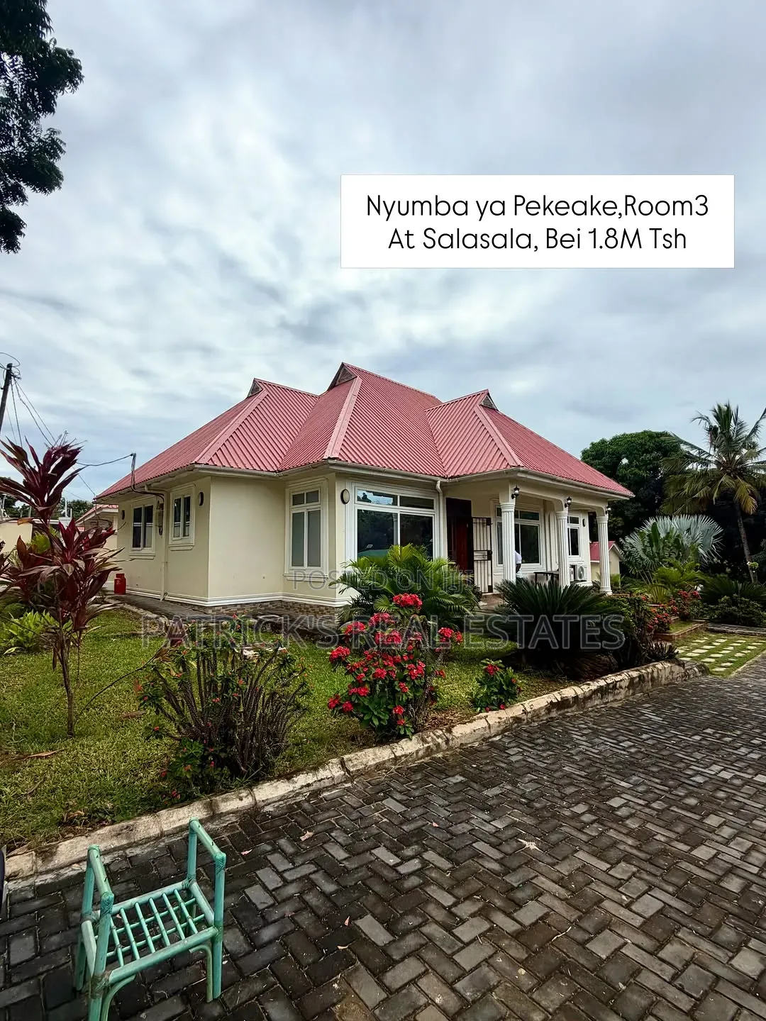 Furnished 3bdrm House in Patricks Real Estate, Mbezi Beach for rent