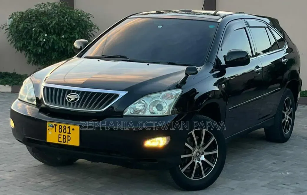 Toyota Harrier 2007 Black