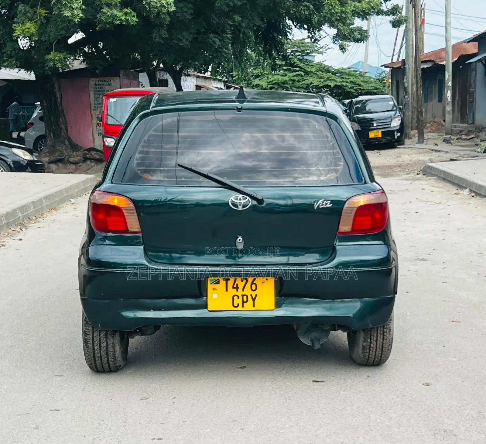 Toyota Vitz 2003 Black
