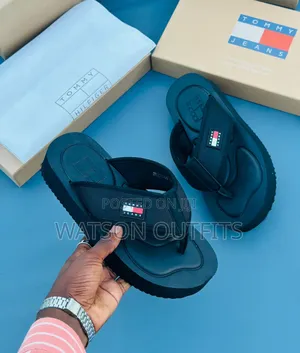 Tommy and Adidas Brands Men's Quality Leather Sandals Very Classic