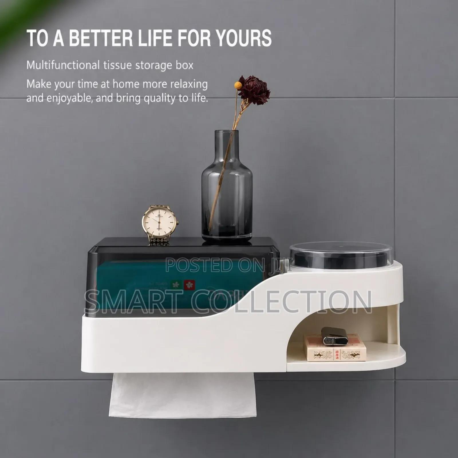 Wall Mounted Tissue Holder