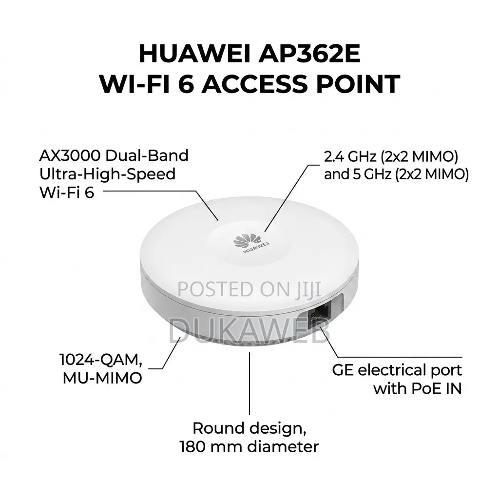 Huawei Ap362e Wi-Fi 6 Access Point