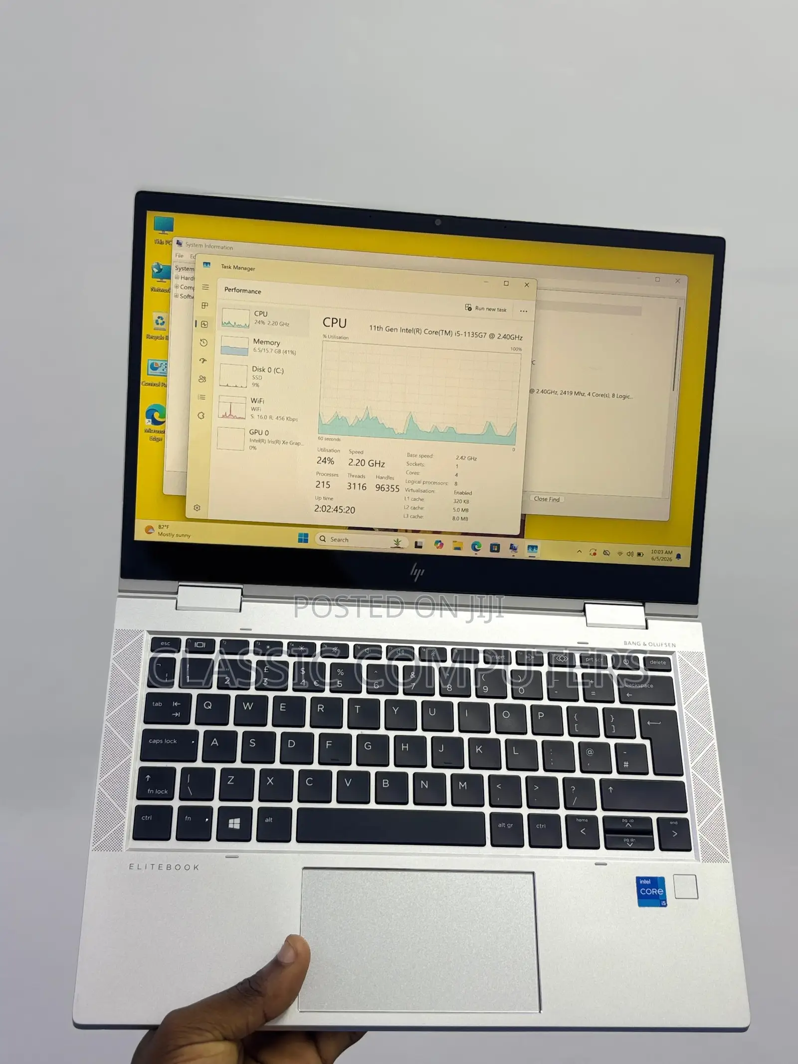 Laptop HP EliteBook 830 G8 16GB Intel Core i5 SSD 256GB