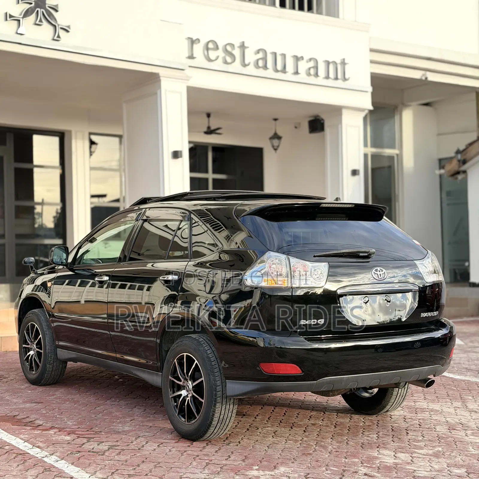 Toyota Harrier 2007 Black