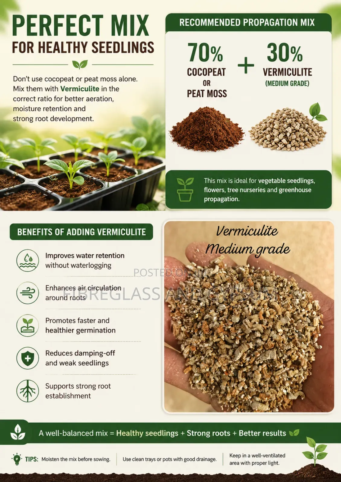 Exfoliated Vermiculite ( Medium Grade)