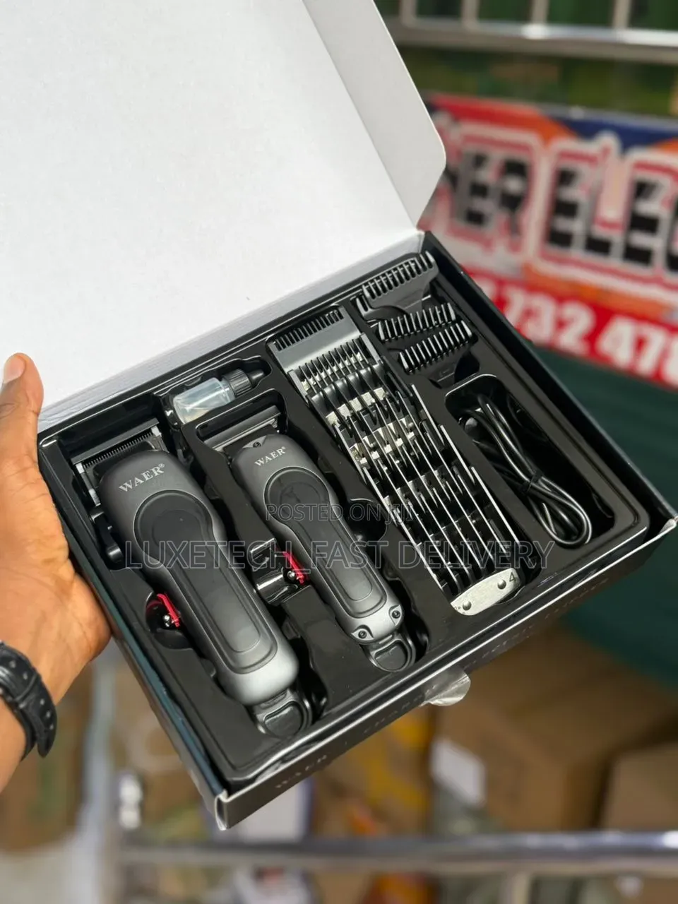 Waer Wa-0276 Rechargeable Clipper and Trimmer
