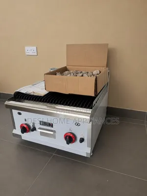 2-Burnes Gas Lava Rocks Grill(60cm)