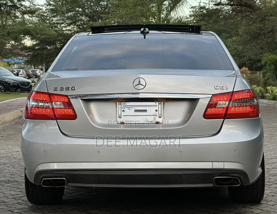 Mercedes-Benz E250 2011 Silver