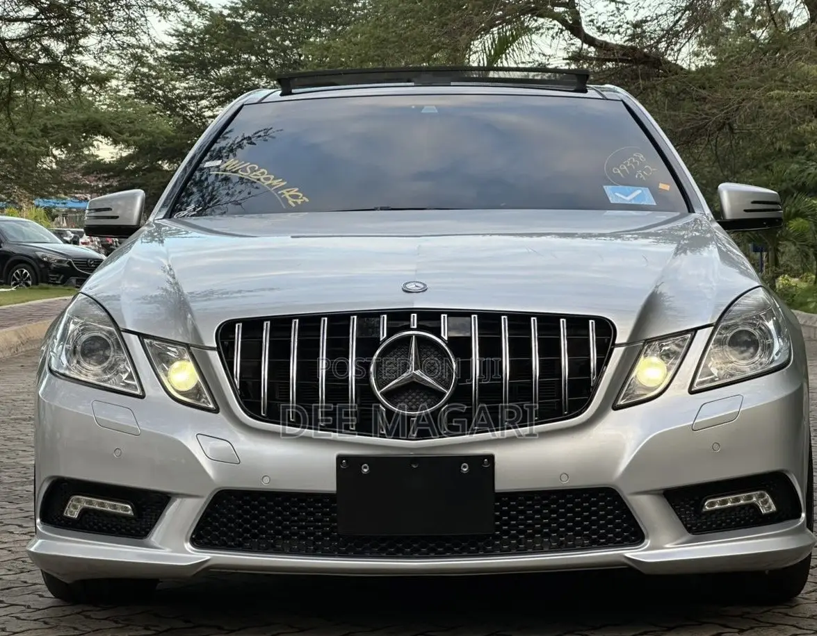 Mercedes-Benz E250 2011 Silver