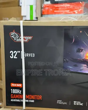 Porodo Gaming 32-Inch Wide-Curved Monitor