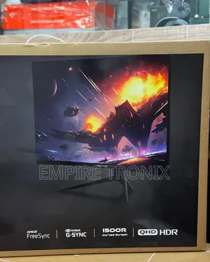 Porodo Gaming 32-Inch Wide-Curved Monitor
