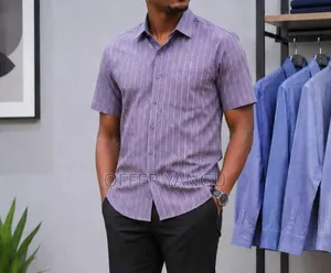 Striped Short-Sleeve Shirt