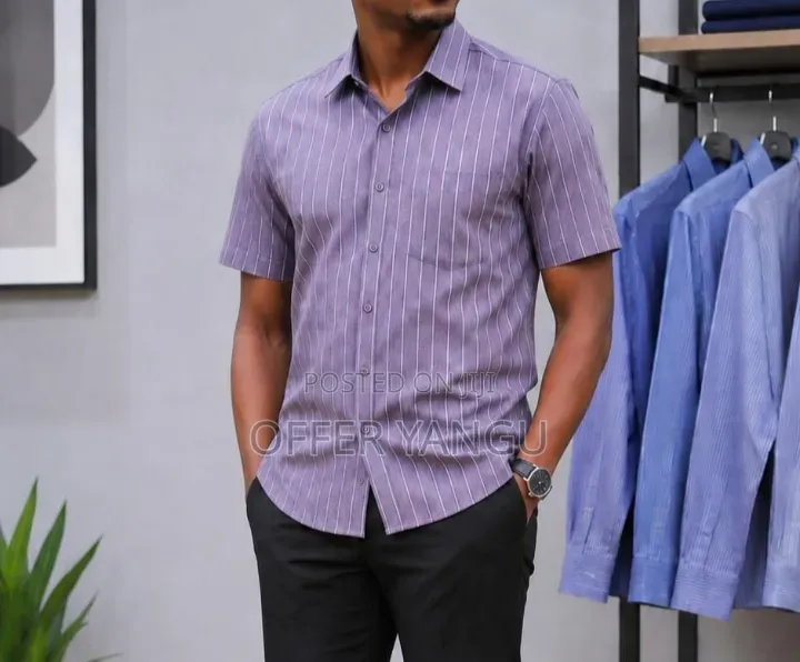 Striped Short-Sleeve Shirt
