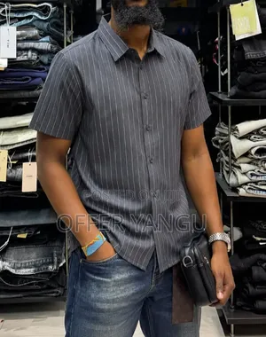 Striped Short-Sleeve Shirt