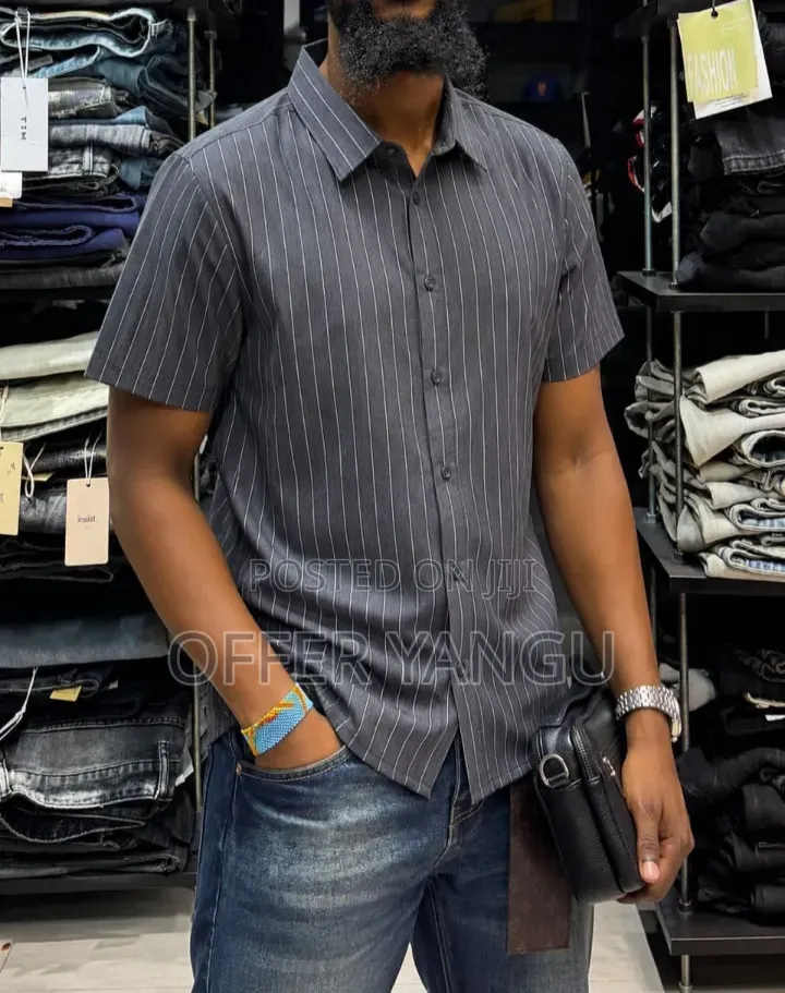 Striped Short-Sleeve Shirt