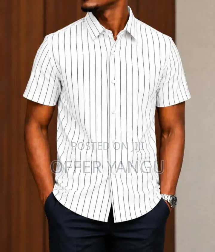 Striped Short-Sleeve Shirt