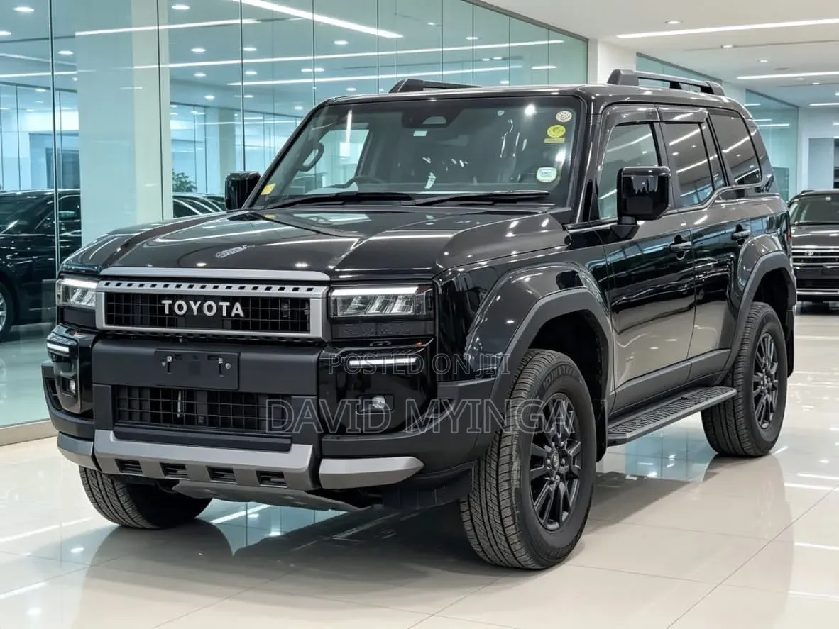 New Toyota Land Cruiser 2025 Black