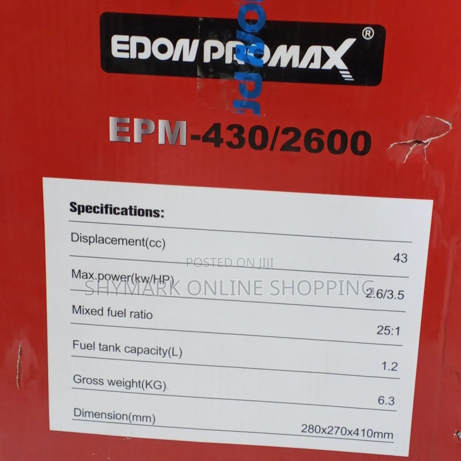 Edon Promax Lawn Mower Epm-430/2600
