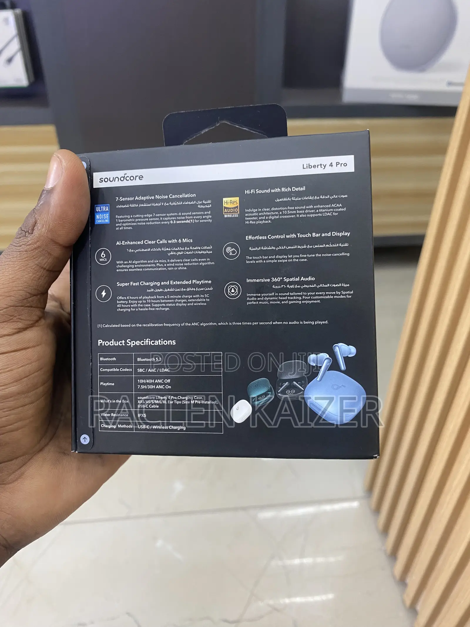 Original Anker Soundcore Liberty 4 Pro Headphones