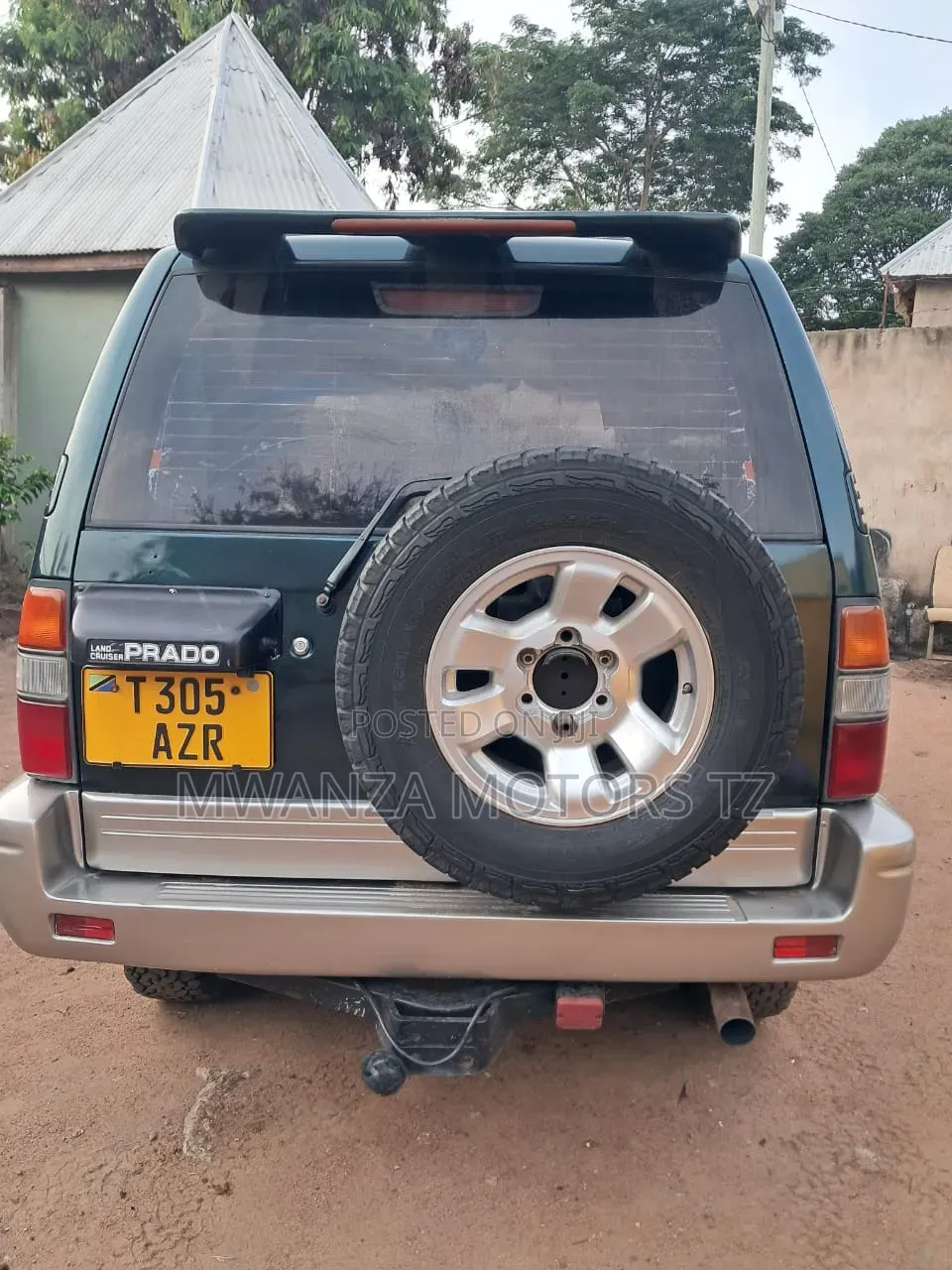 Toyota Land Cruiser Prado 1999 Gray
