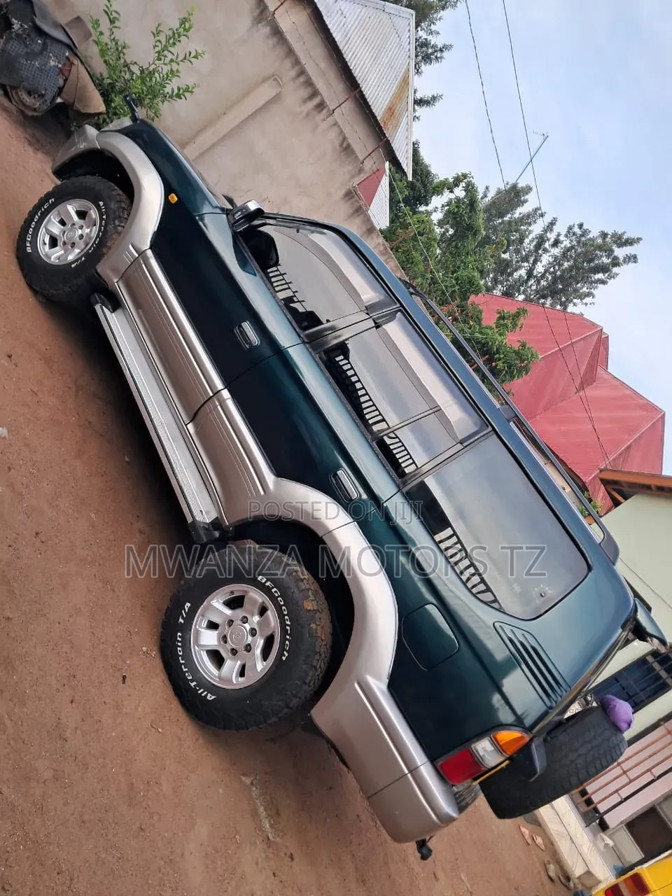 Toyota Land Cruiser Prado 1999 Gray